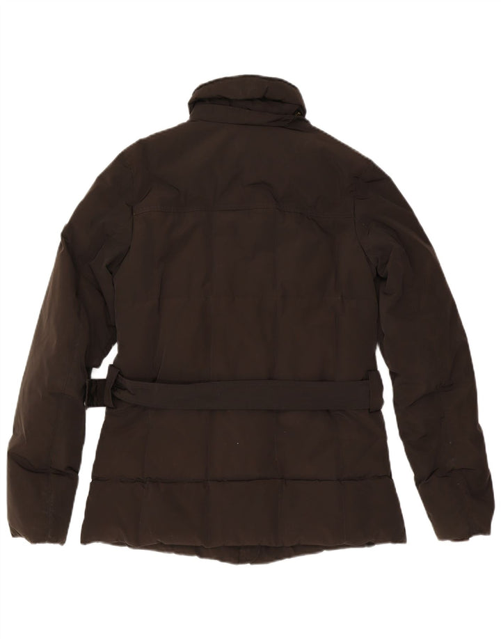 Ellesse Dame Polstret Jakke UK 10 Small Brown Polyester
