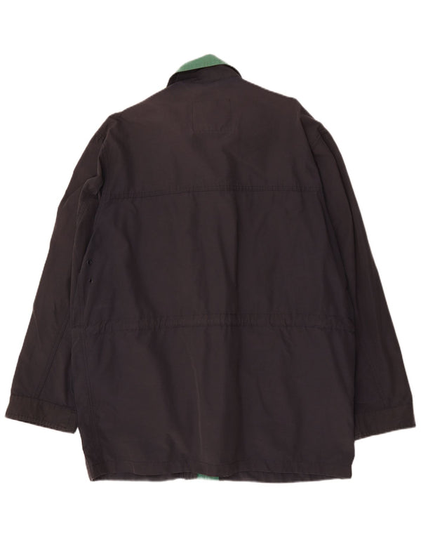 Sea Barrier Herre Utility Jacket UK 40 Large Navy Blue Colourblock