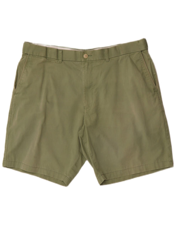 Marks & Spencer Herre Chino Shorts W40 XL Grøn Bomuld