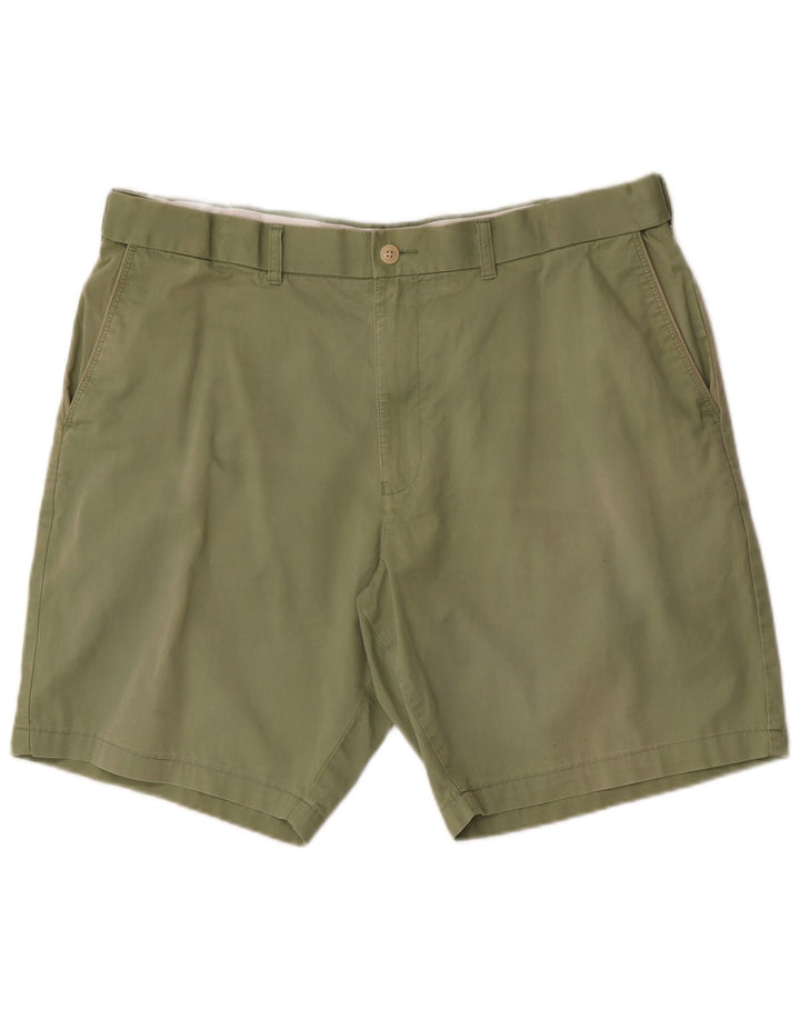 Marks & Spencer Herre Chino Shorts W40 XL Grøn Bomuld