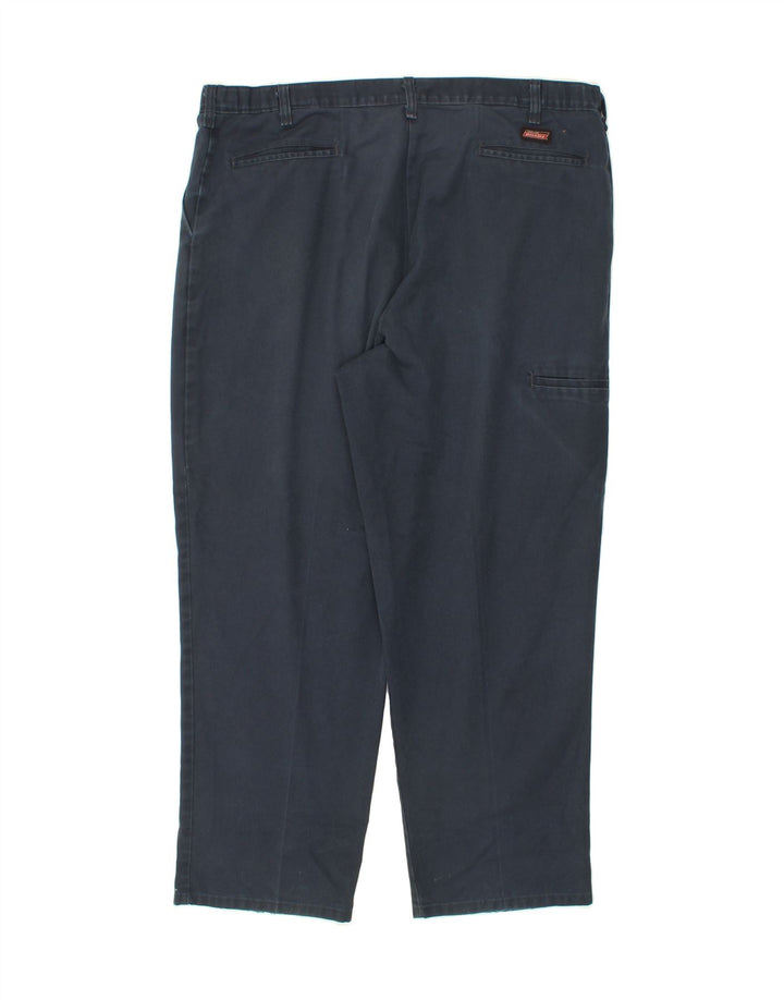 DICKIES Mens Pegged Cargo Trousers W42 L30  Navy Blue Polyester Vintage Dickies and Second-Hand Dickies from Messina Hembry 