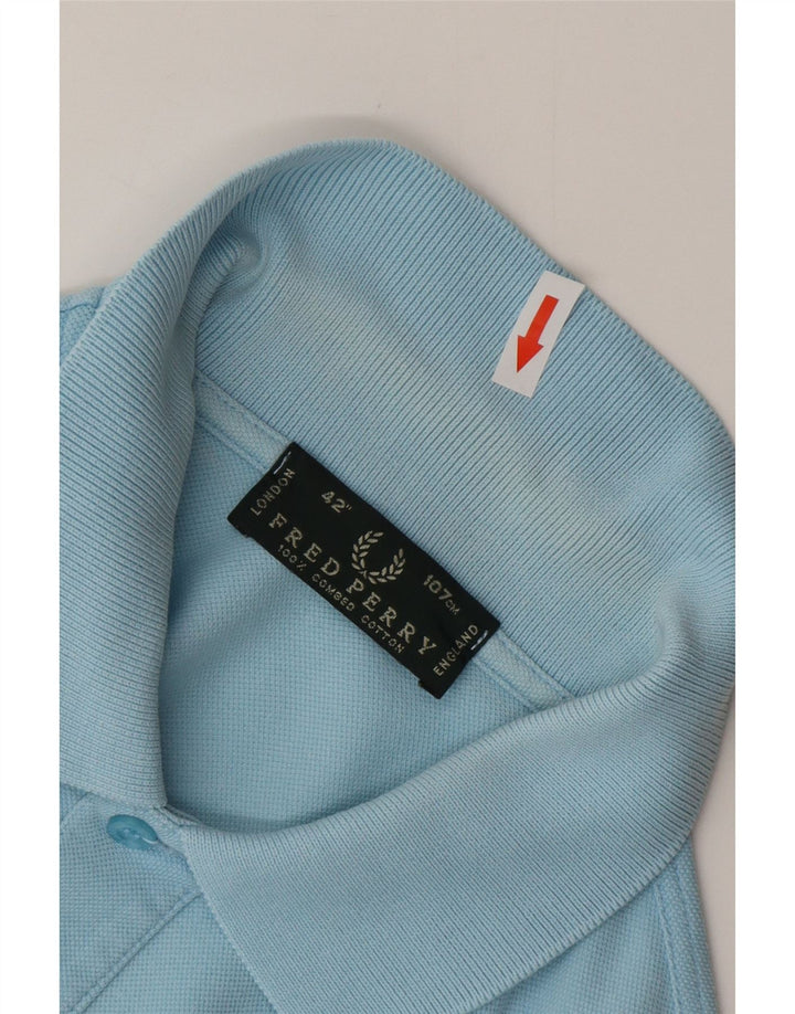 Fred Perry herre poloshirt Medium blå bomuld