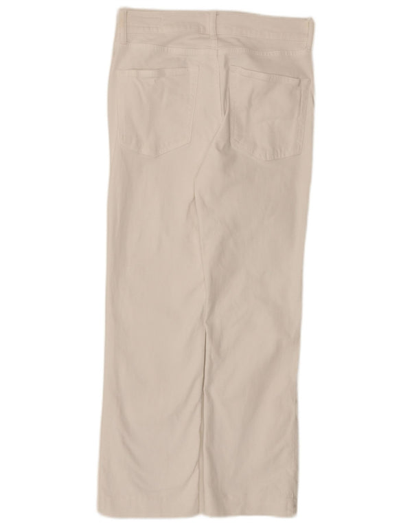 Zara Womens Cropped Jeans EU 38 Small W28 L26 White
