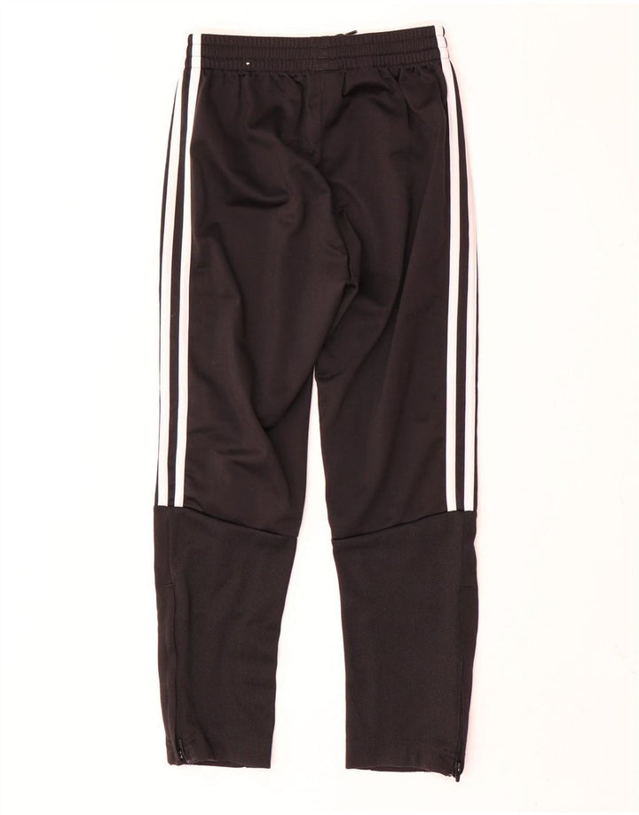 Adidas Drenge Træningsdragt Bukser 9-10 År Sort Polyester