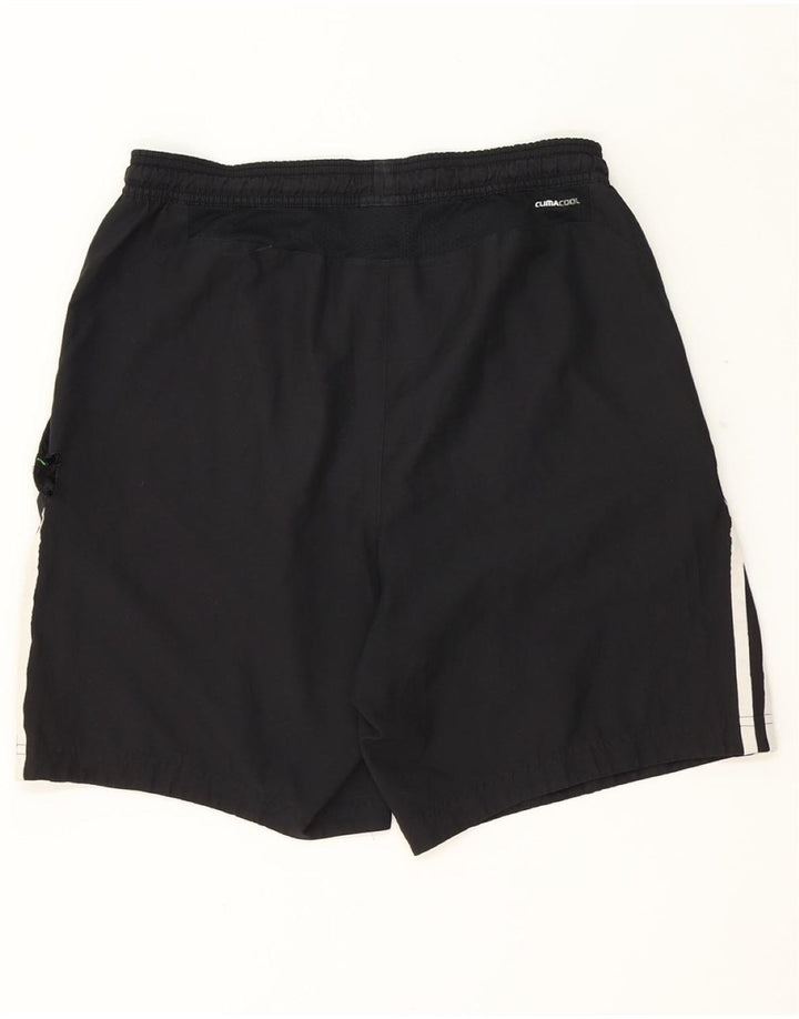 ADIDAS Mens Climacool Sport Shorts Small Black Polyester Vintage Adidas and Second-Hand Adidas from Messina Hembry 