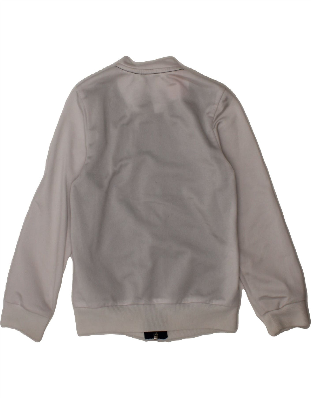 ADIDAS Boys Tracksuit Top Jacket 5-6 Years White Colourblock Polyester Vintage Adidas and Second-Hand Adidas from Messina Hembry 