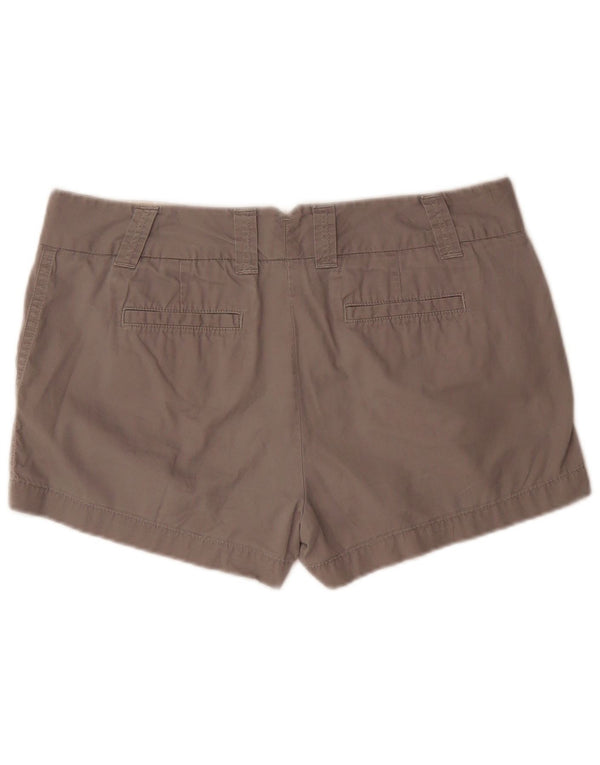 J. Crew Womens Chino Shorts US 8 Medium W33 Grå Bomuld