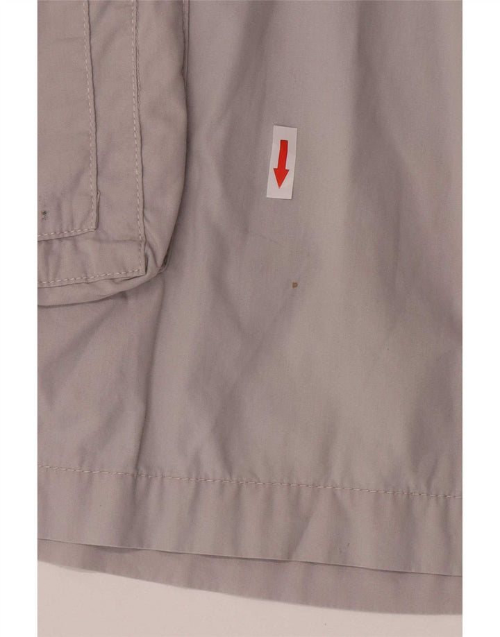 Marks & Spencer Herre Blue Harbor Cargo Shorts W36 Stor Grå Bomuld