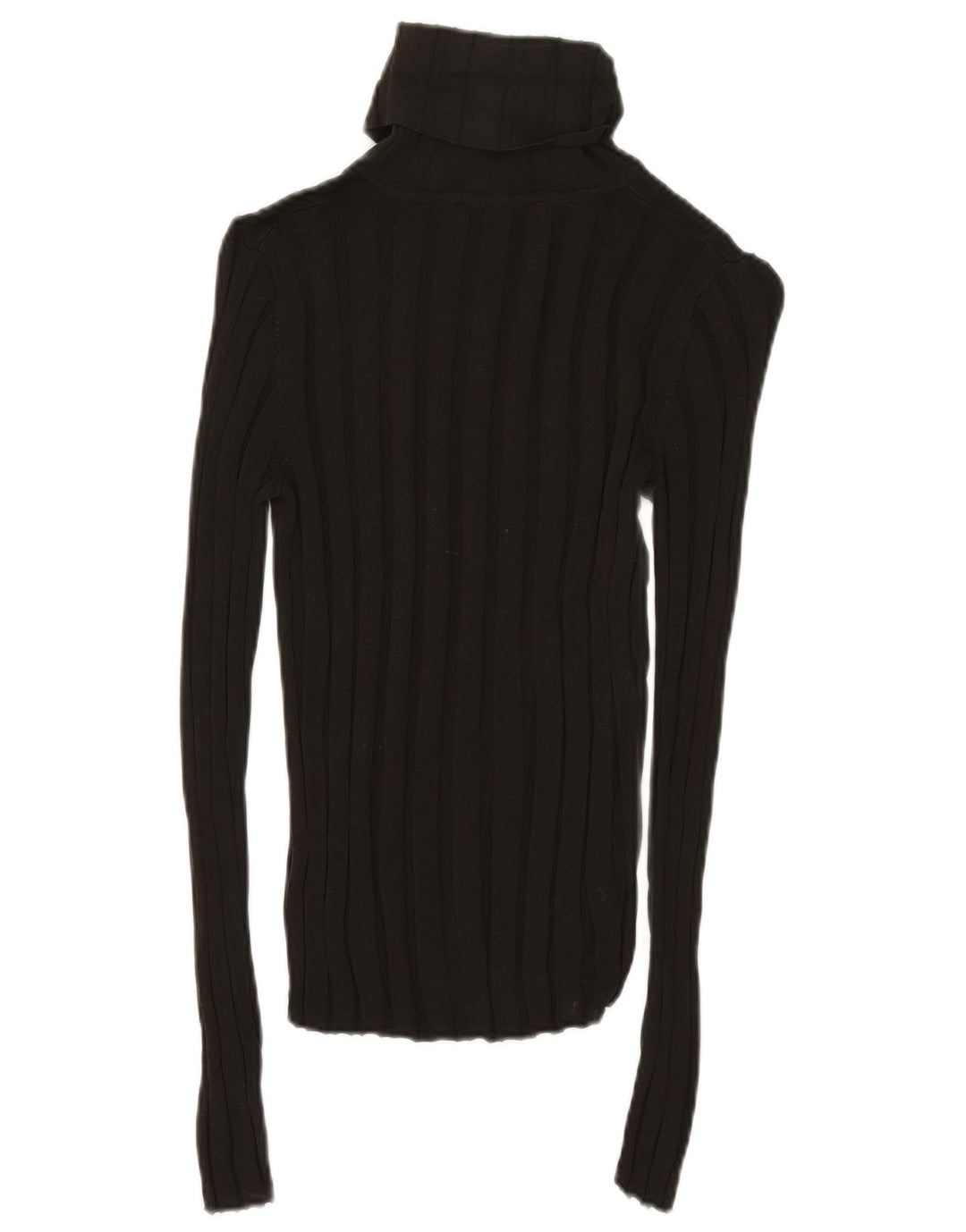 Zara Dametop Langærmet UK 12 Medium Khaki Lyocell