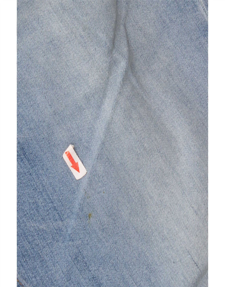 Diesel Herre Larkee-Beex Distressed Regular Tapered Jeans W34 L30 Blå