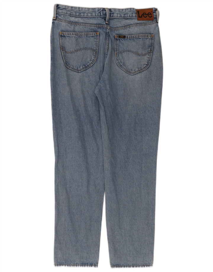 Lee Herre Mom Straight Jeans W30 L31 Blå Bomuld