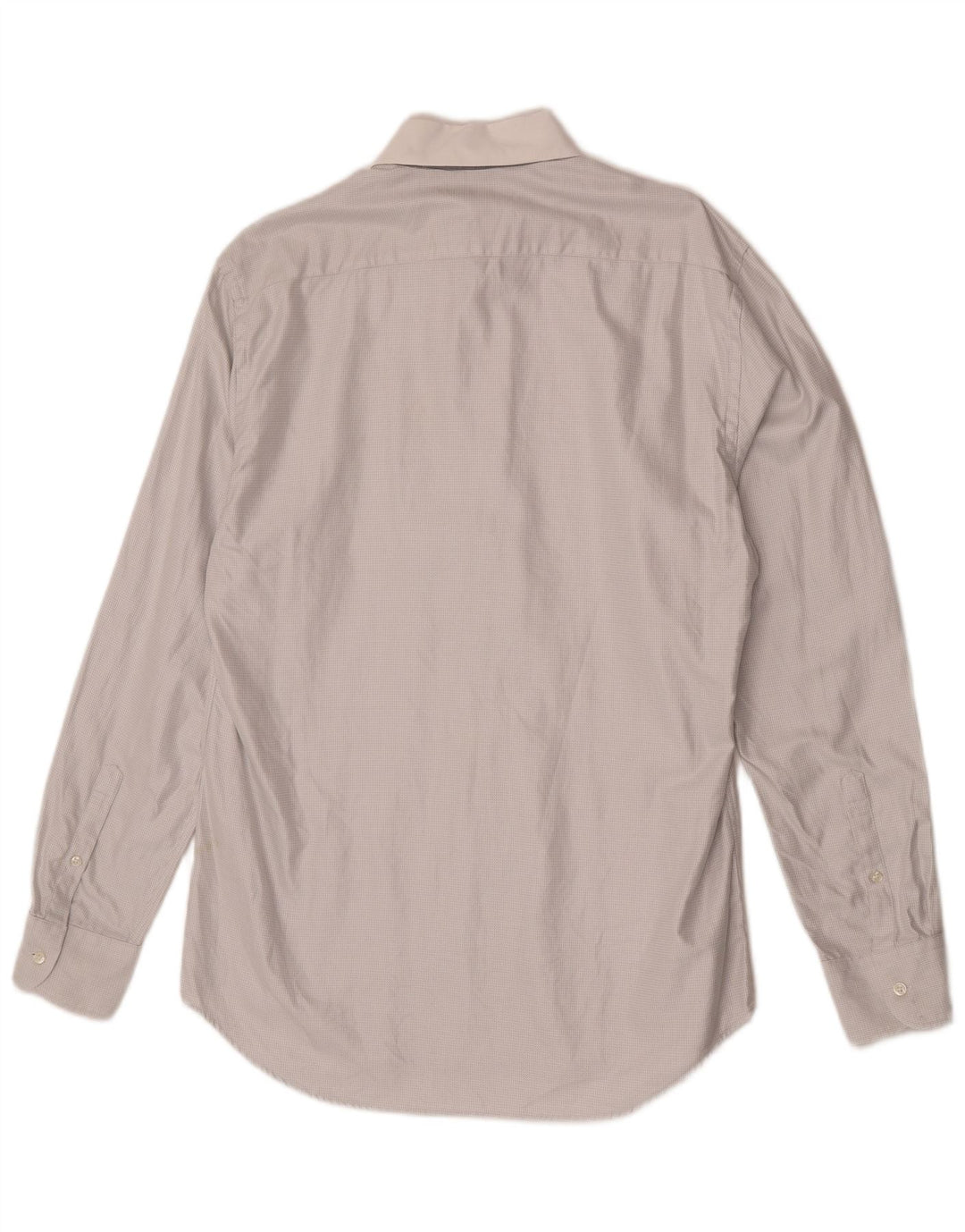 Marks & Spencer Herre Autograph Skjorte Størrelse 41 Medium Grå Bomuld