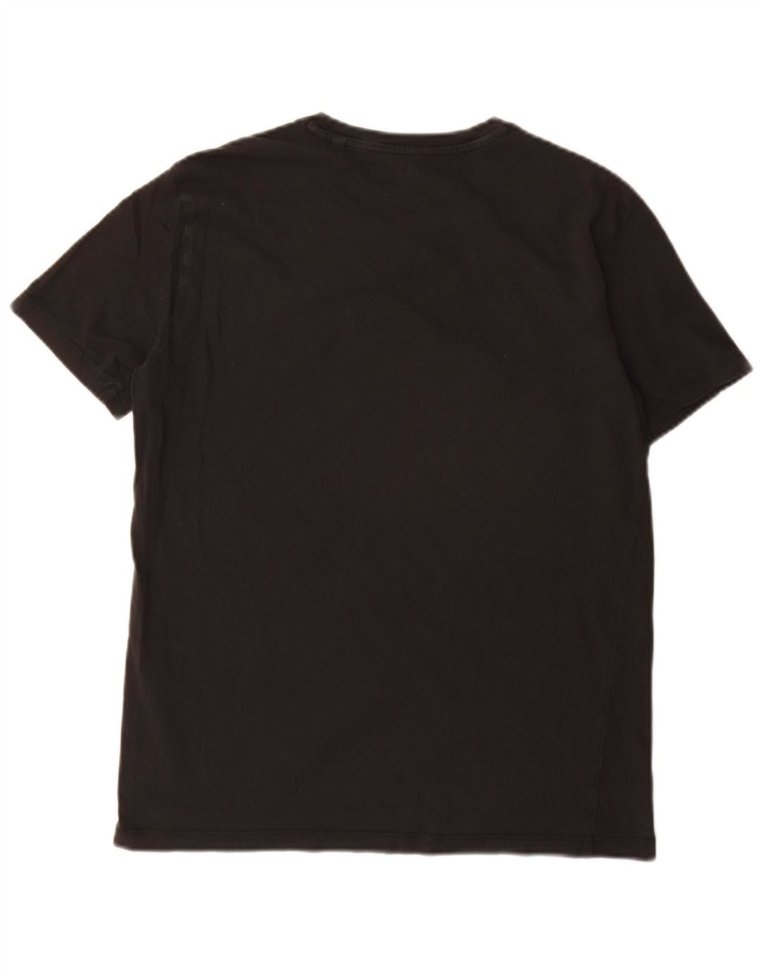 Marc O'Polo Dame T-Shirt Top UK 14 Medium Sort Bomuld
