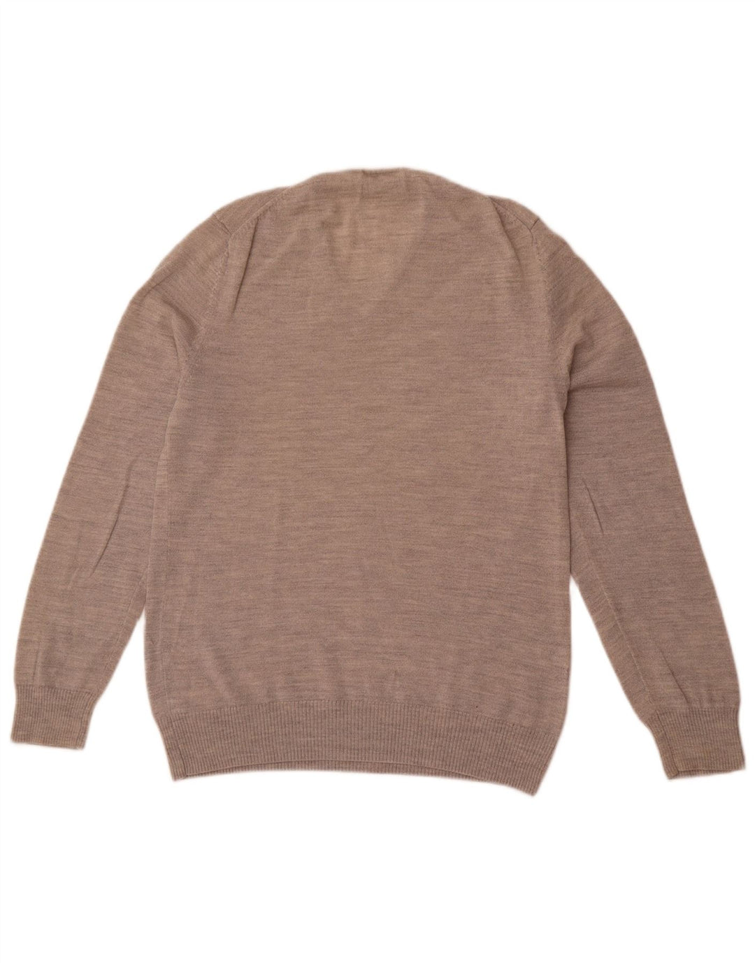 Calvin Klein Herre V-hals sweater Medium Grå Merinould