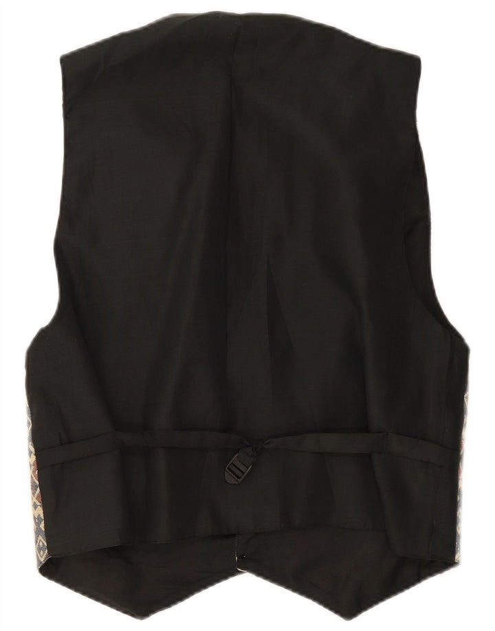 Vintage vest til mænd XS Multicolored Fair Isle