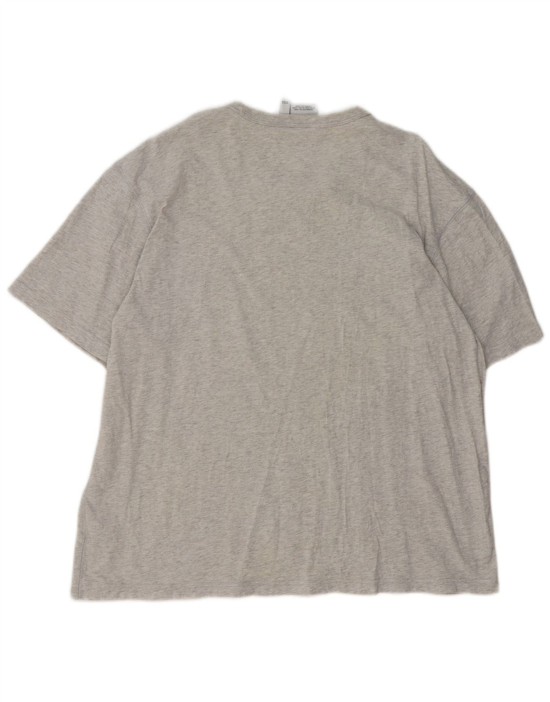 Adidas Herre T-Shirt Top Stor Grå Flecked Bomuld