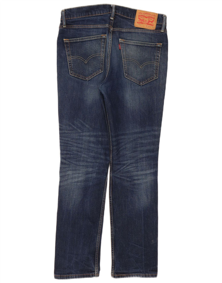 Levi's Dame 511 Slim Jeans W32 L30 Marineblå Bomuld