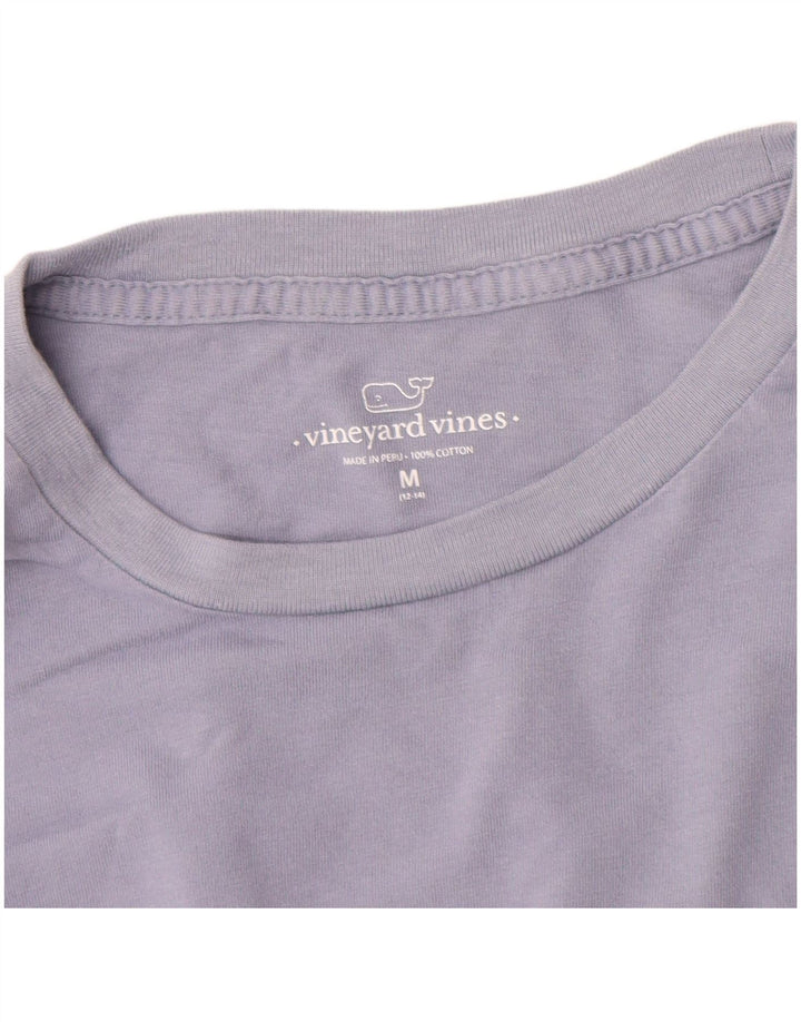 VINEYARD VINES Grafisk T-shirt drenge 12-13 år Medium Lilla Bomuld