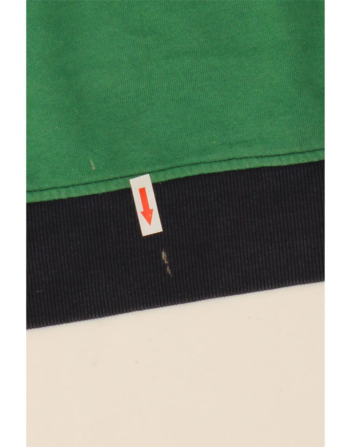 Jack & Jones Herre hættetrøje Jumper Medium Grøn Colourblock Bomuld
