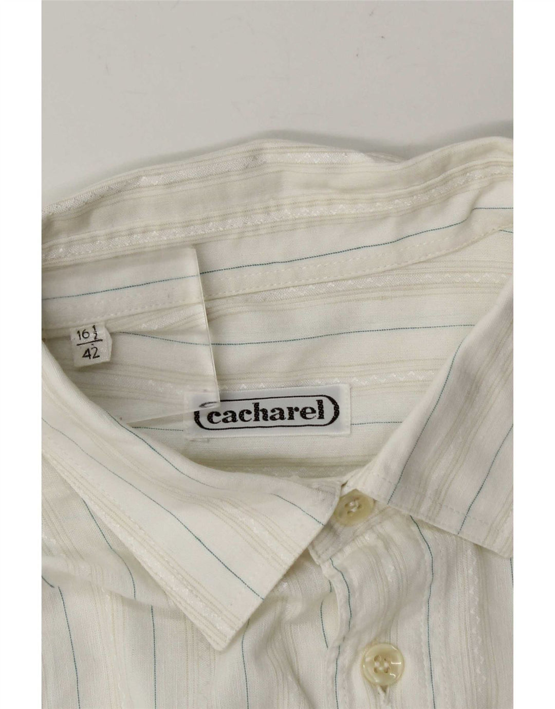 Cacharel Herreskjorte Str. 42 16 1/2 Stor Hvidstribet