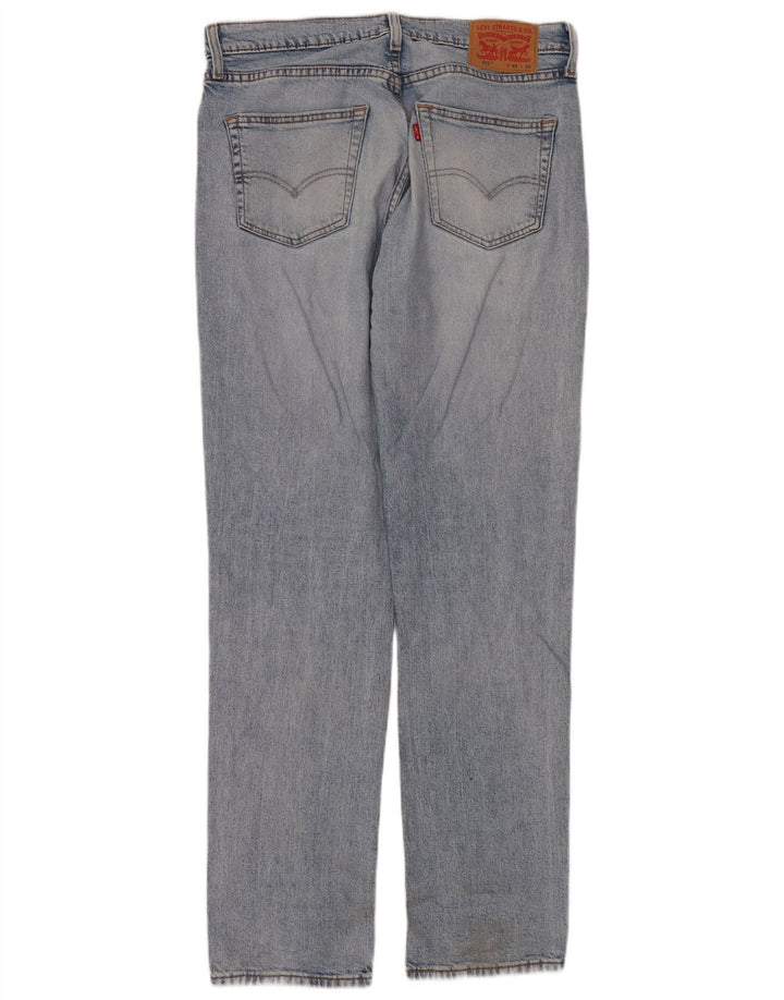 Levi's Herre 511 Slim Jeans W33 L34 Blå