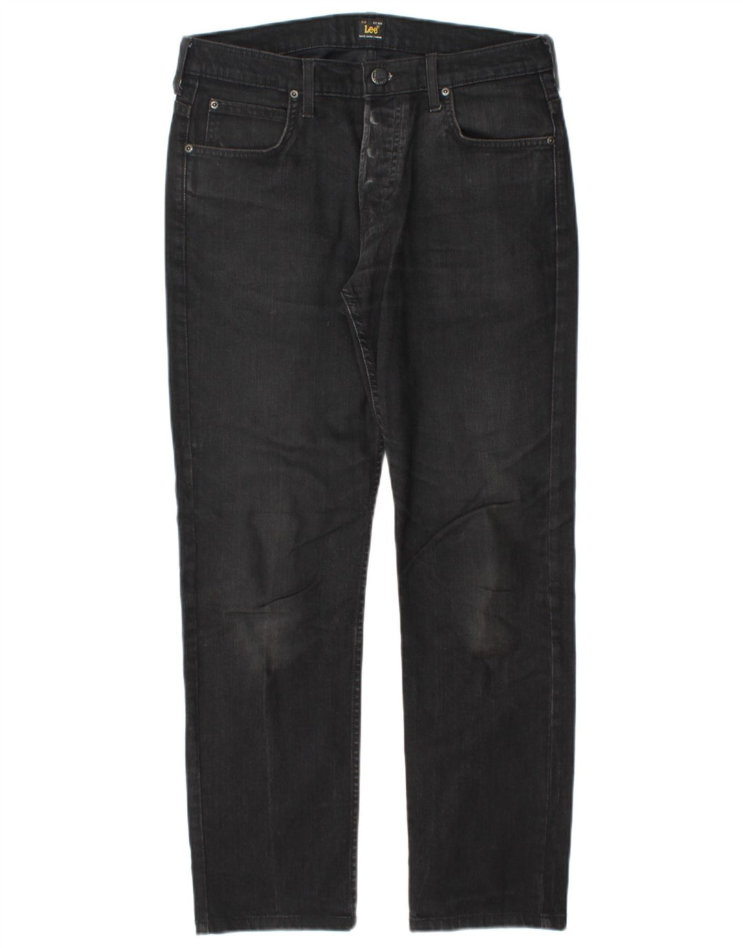 LEE Herre Powell Slim Jeans W32 L30 Sort Bomuld