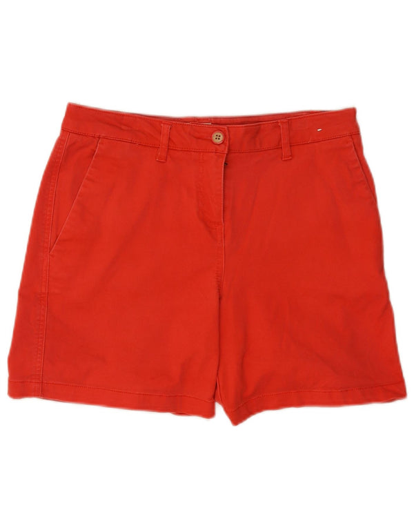 Joules Chino Shorts til kvinder UK 10 Small W30 Red Bomuld