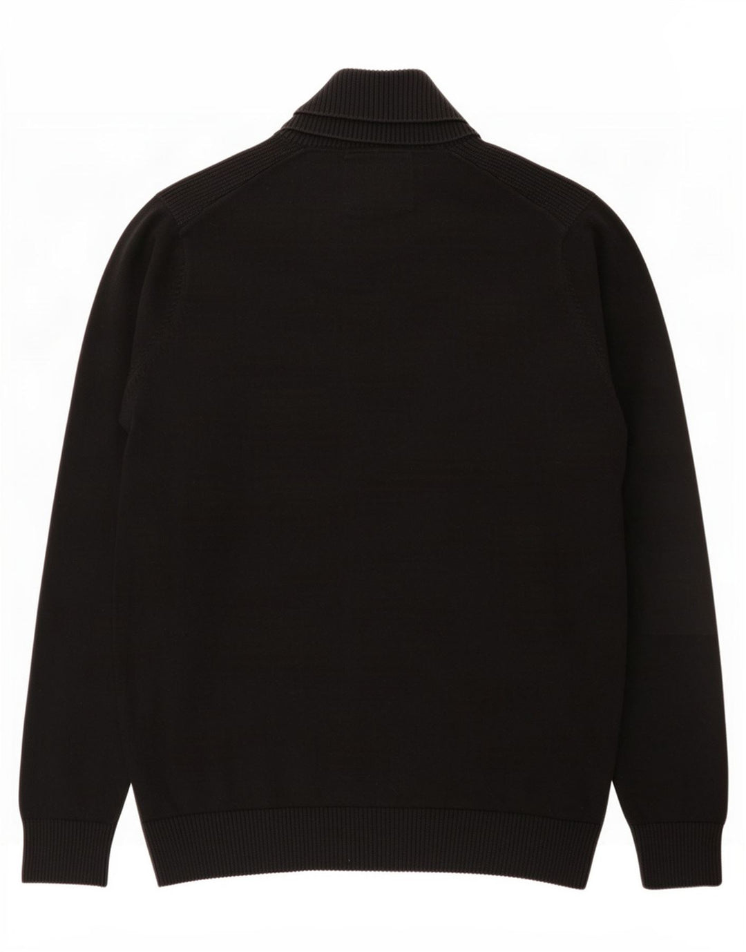 Jack & Jones Herre Shawl Neck Jumper Sweater Small Black
