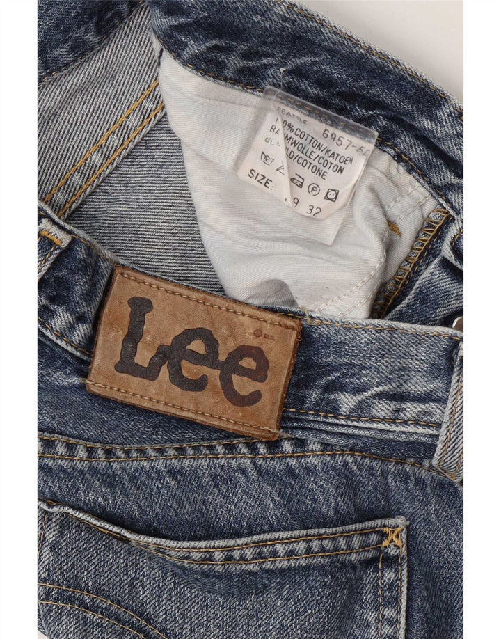Lee Straight Jeans til mænd W29 L32 blå bomuld