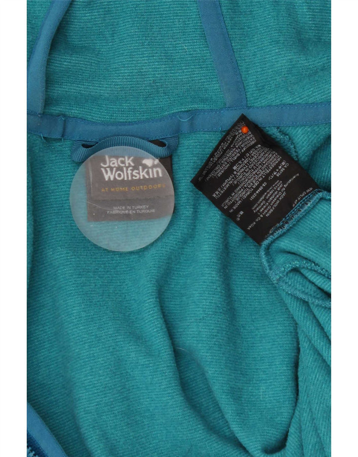 Jack Wolfskin Dame Hættetræningsdragt Topjakke UK 18 XL Blå Polyester
