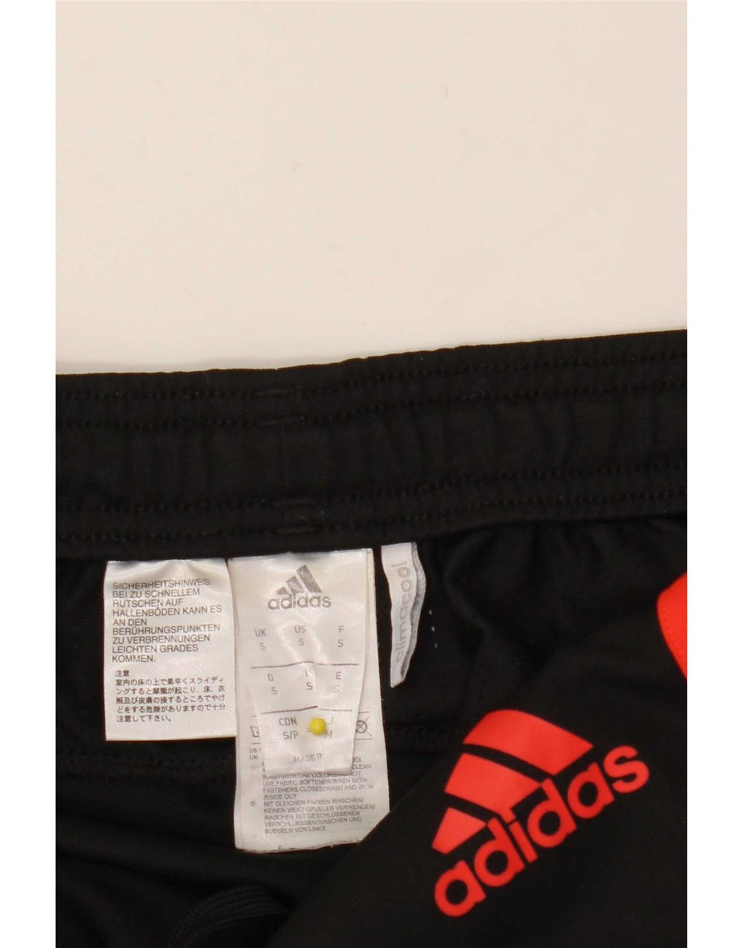 Adidas Herre Climacool Træningsdragt Bukser Small Black Polyester