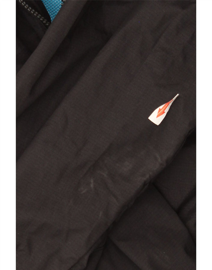 Superdry Regnjakke med hætte til mænd UK 42 XL sort nylon