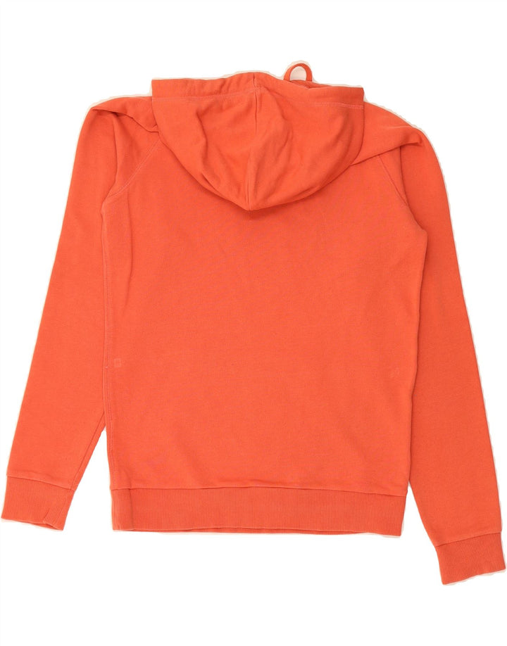 HUMMEL Mens Graphic Hoodie Jumper Medium Orange Cotton Vintage Hummel and Second-Hand Hummel from Messina Hembry 