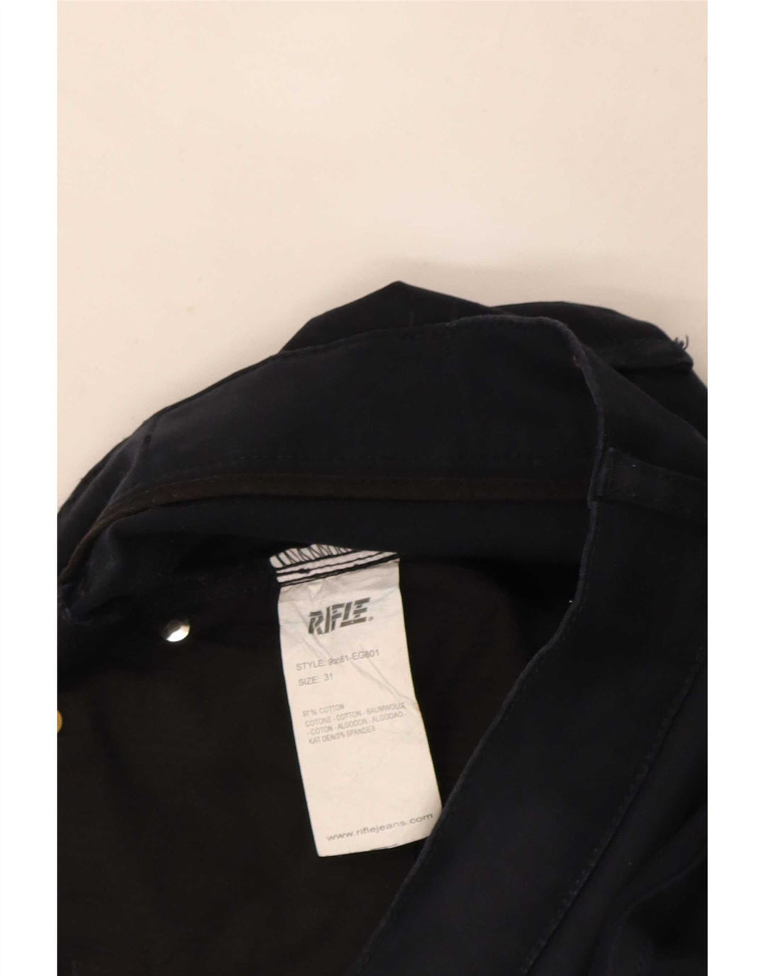 Rifle Herre Slim Jeans W31 L30 Marineblå Bomuld