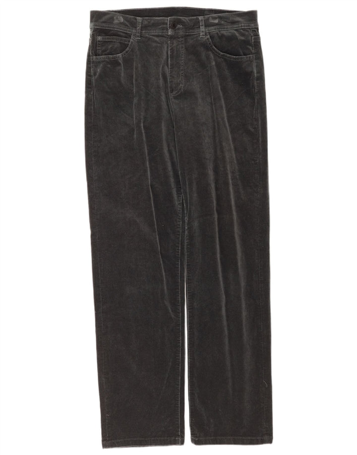 Massimo Dutti Dame fløjlsbukser EU 40 Medium W30 L31 Marineblå