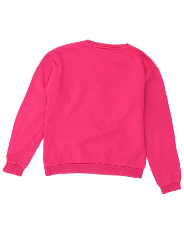 Guess Girls Graphic Sweatshirt Jumper 13-14 år Pink Bomuld