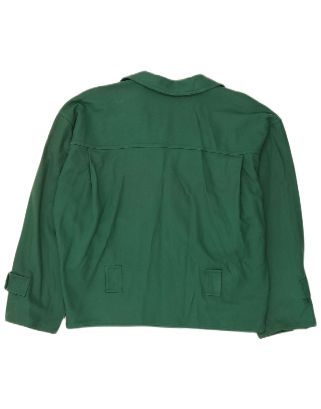 Vintage Dame Oversized Double Breasted Blazer Jacket UK 16 Large Green