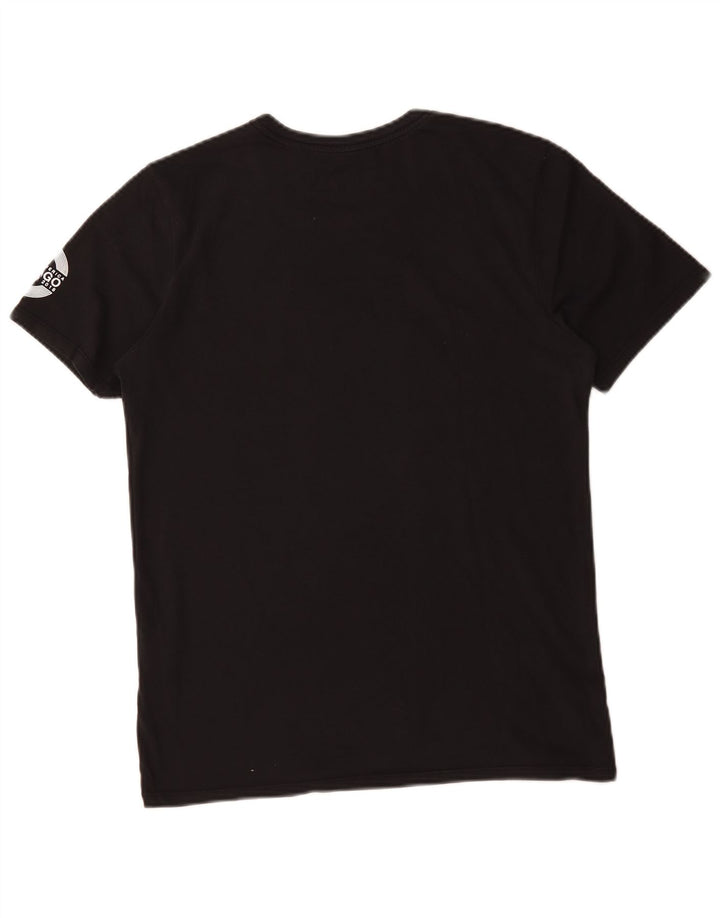 Nike Herre Dri Fit grafisk T-shirt top lille sort bomuld