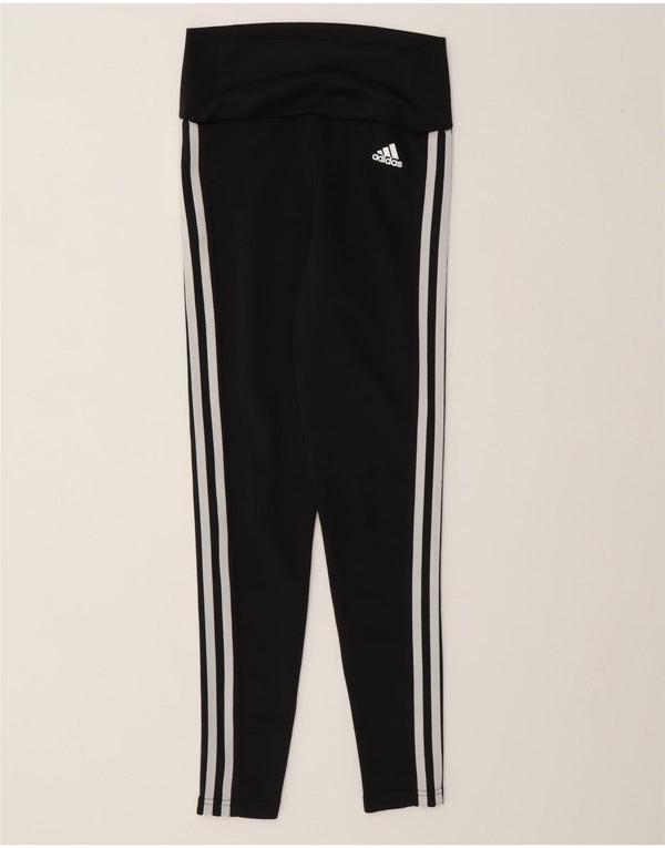Adidas Aeroready Leggings til kvinder UK 4/6 XS sort polyester