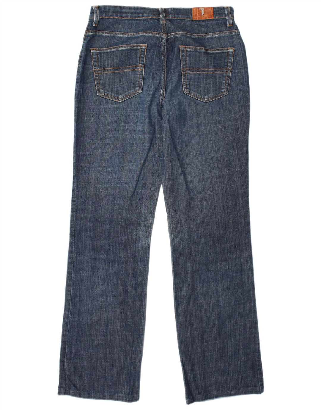 TRUSSARDI Lige jeans til kvinder W30 L31 blå bomuld