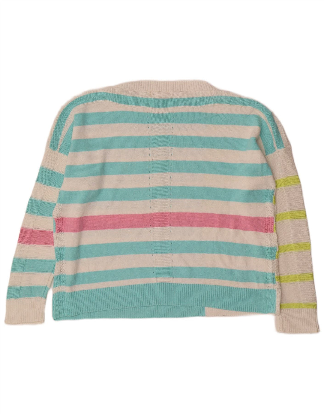 White Stuff Womens Boat Neck Jumper Sweater UK 16 Large Flerfarvet
