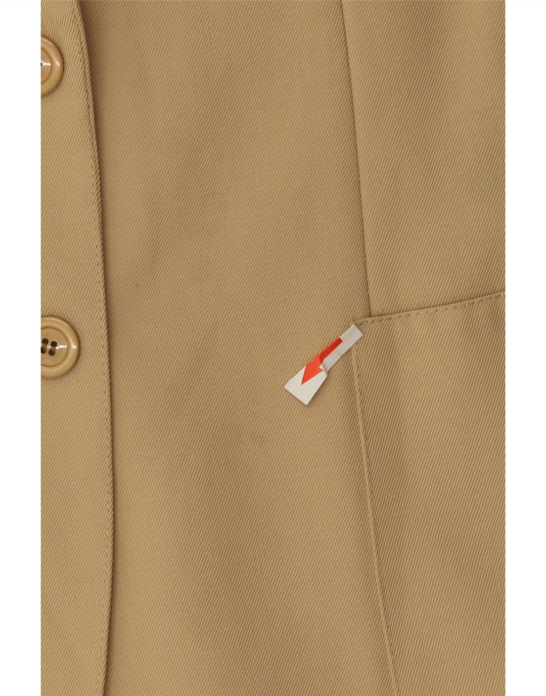 Vintage dame 2-knaps blazerjakke IT 42 Medium Beige