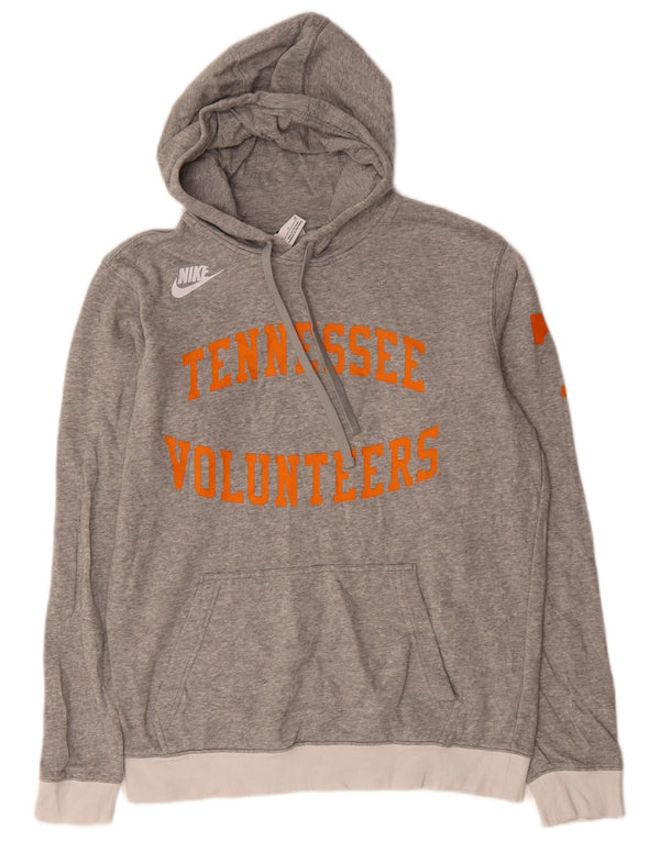 Nike Herre Tennessee Volunteers Graphic Hoodie Jumper Small Grey Colourblock