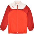 PUMA Boys Tracksuit Top Jacket 7-8 Years Small Red Colourblock Polyester | Vintage Puma | Thrift | Second-Hand Puma | Used Clothing | Messina Hembry 