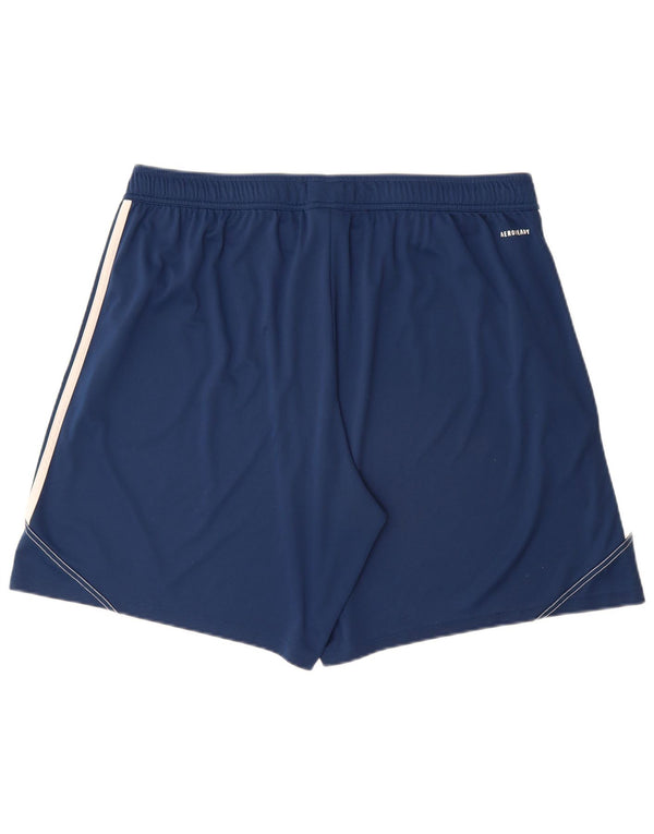 ADIDAS Mens Aeroready Sport Shorts 2XL  Navy Blue Polyester