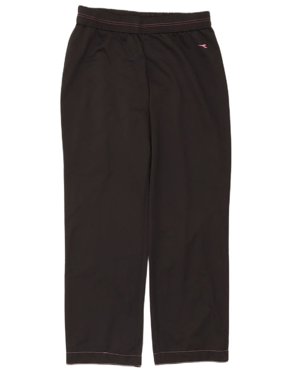 Diadora Womens træningsdragt Bukser UK 16 Large Black Polyester Sports