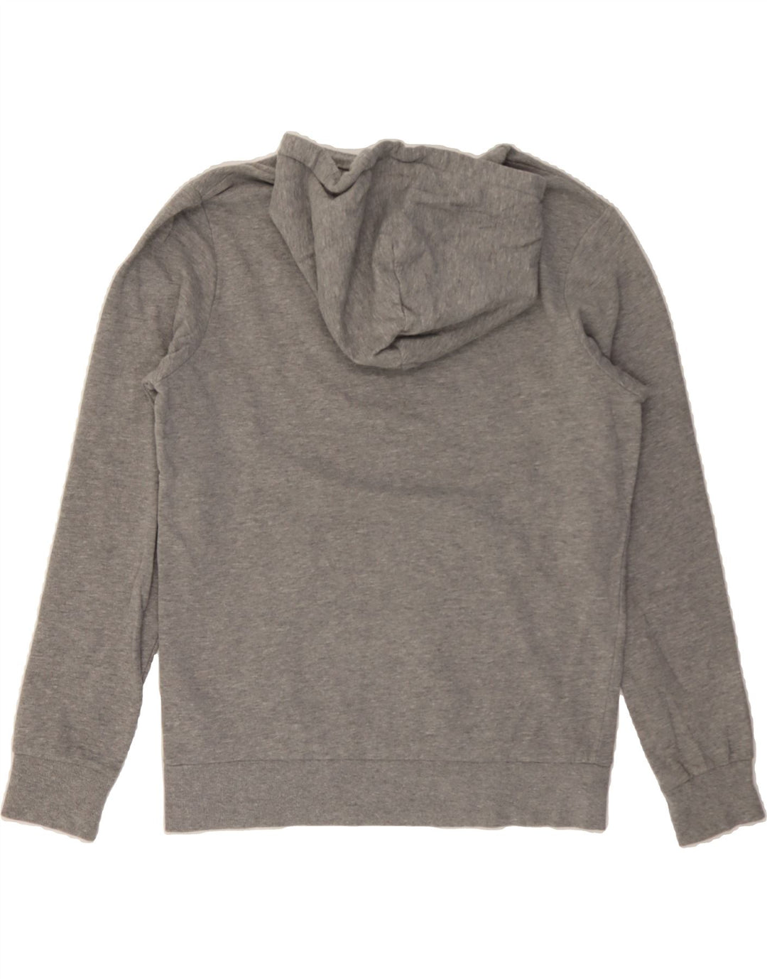 JACK & JONES Mens Graphic Hoodie Jumper Medium Grey Cotton Vintage Jack & Jones and Second-Hand Jack & Jones from Messina Hembry 