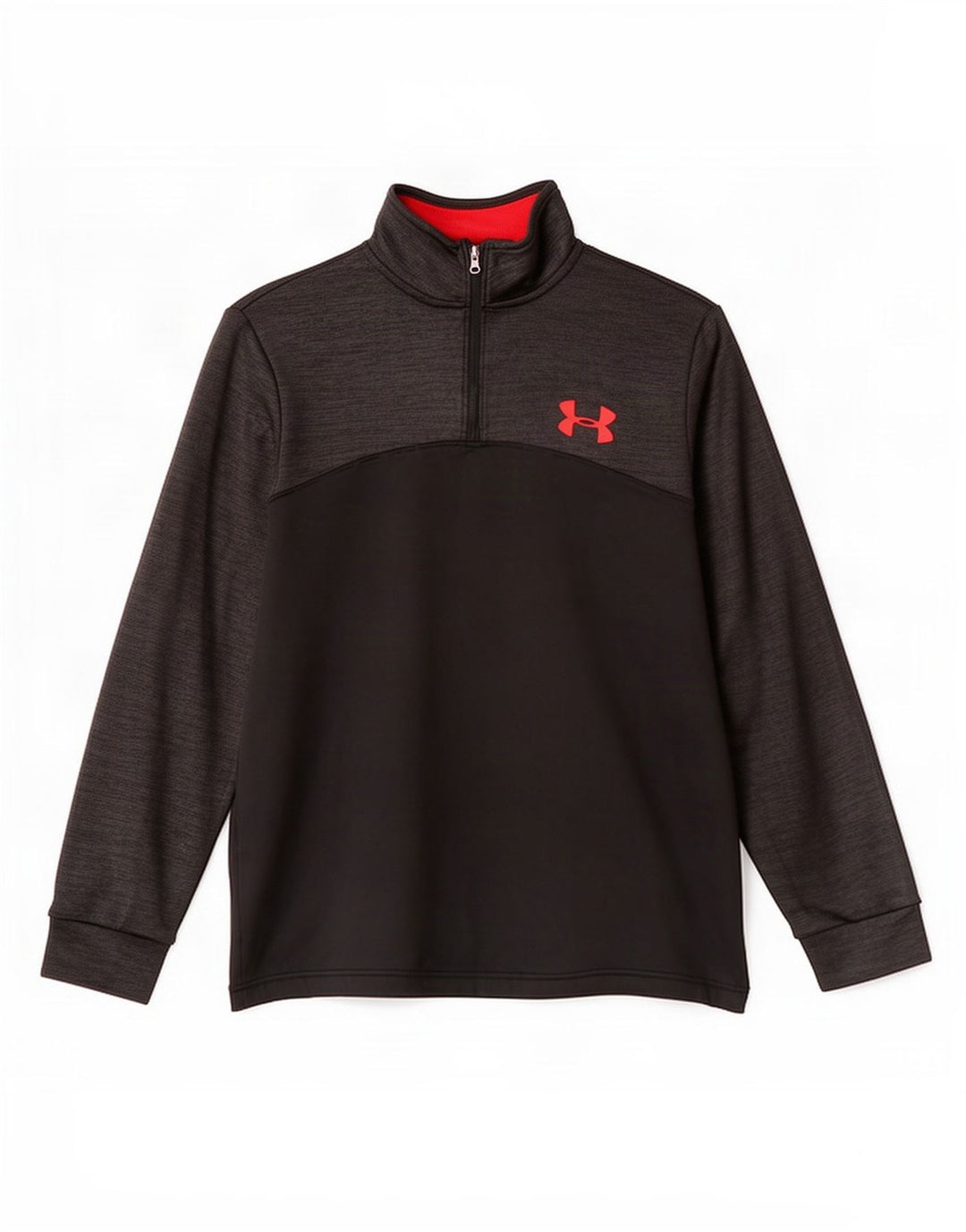 Under Armour Herre Cold Gear Sweatshirt Jumper Small Black Colourblock