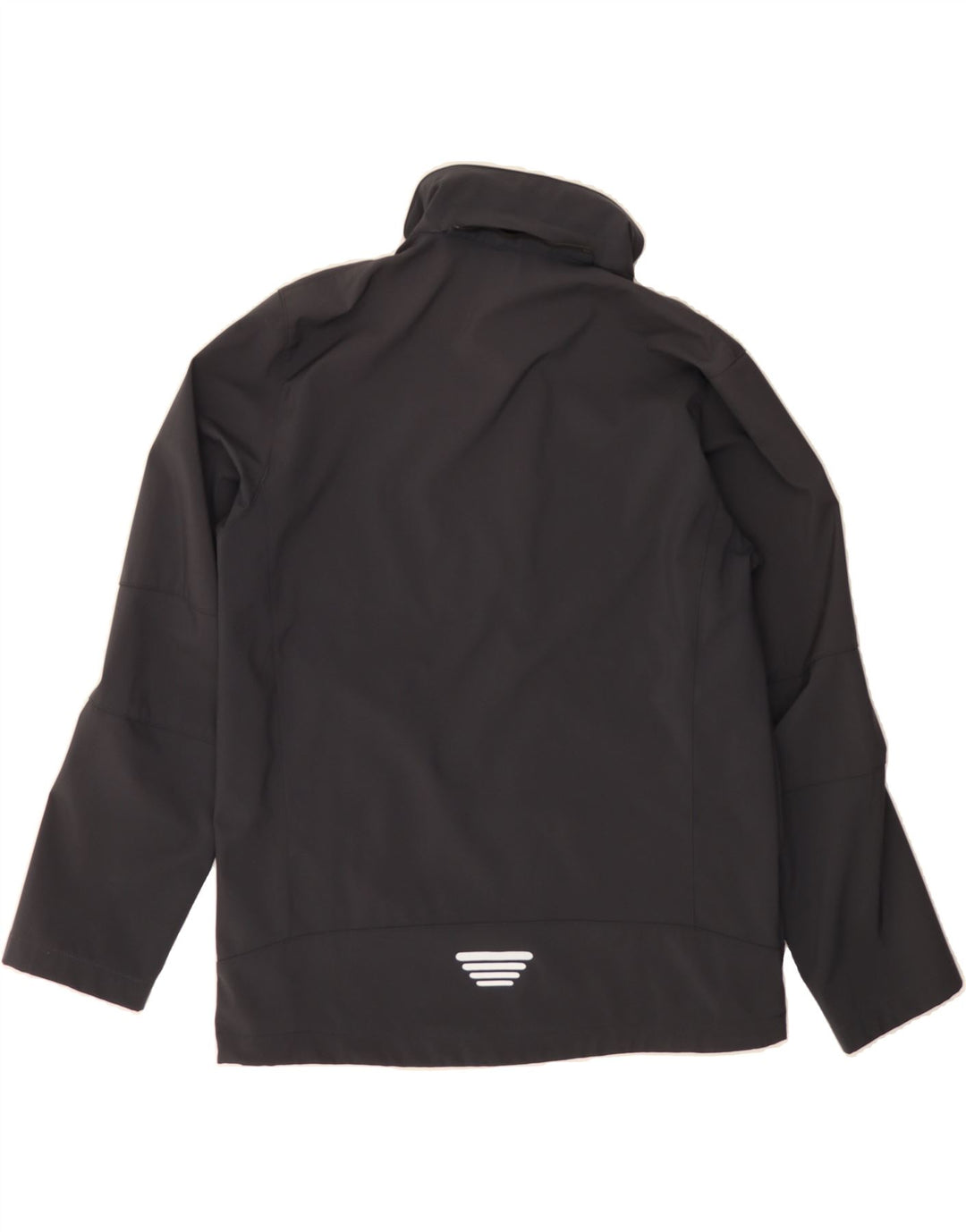 CMP Mens Graphic Tracksuit Top Jacket IT 50 Medium Black Polyester Vintage CMP and Second-Hand CMP from Messina Hembry 