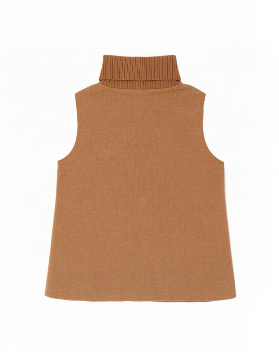 Zara Damevest Top UK 12 Medium Beige Bomuld